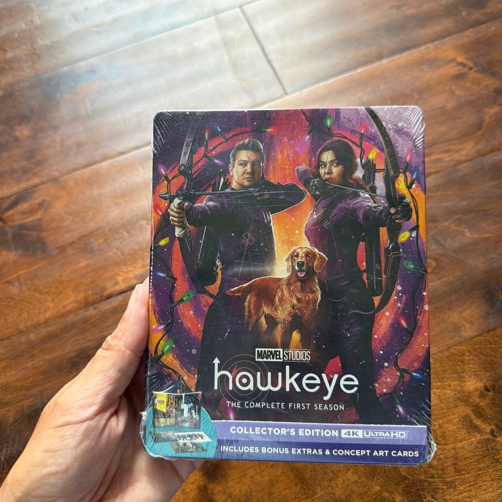 Marvel Studios Hawkeye Complete First Season 4K Ultra HD Steelbook New Sealed